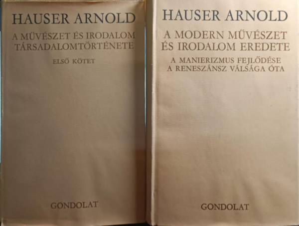 Hauser Arnold - Irodalomtrtneti knyvcsomag