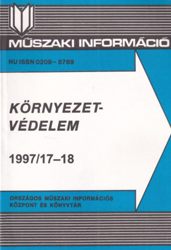 Schnviszky Lszl - Mszaki Informci - Krnyezetvdelem 1997.17-18