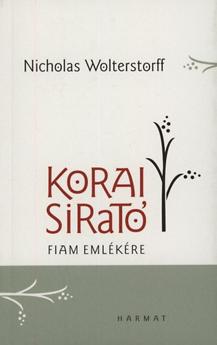 Nicholas Wolterstorff - Korai sirat