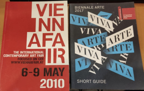 Viva Arte Viva - Biennale Arte 2017 + Messe Wien viennafair 6-9 may 2010 (2 ktet)