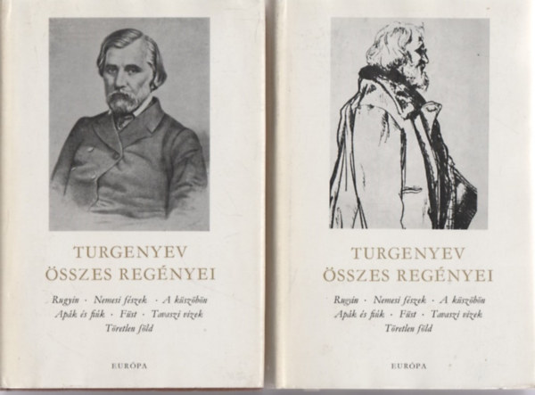 Libri Antikvár Könyv: Turgenyev összes regényei I-II. (Turgenyev) - 1969,  3000Ft