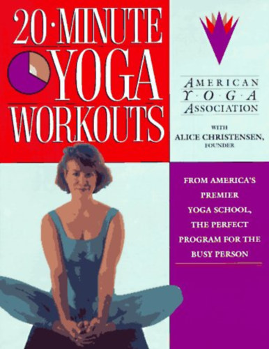 Alice Christensen - 20-Minute Yoga Workouts / 20 perces jgaedzsek, angol nyelven /