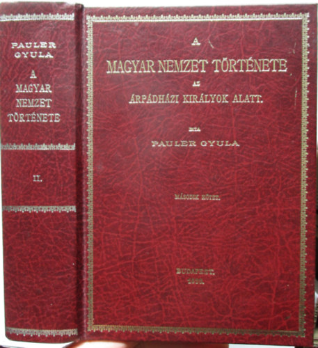 Pauler Gyula - A magyar nemzet története az árpádházi királyok alatt II.