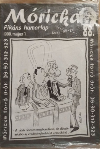 Szcs Alfrd  (szerk.) - Mricka - Pikns humorlap 88. (1998. mjus 1.)