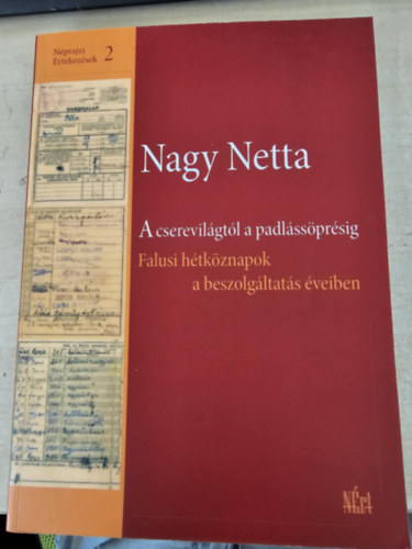 Nagy Netta - A cserevilgtl a padlskisprsig - Falusi htkznapok a beszolgltats veiben