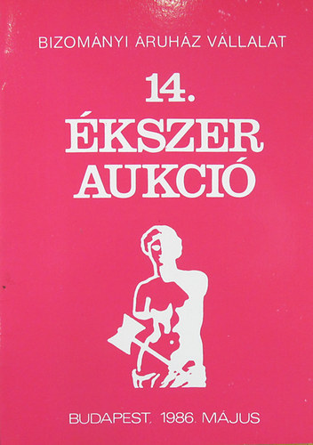 Bizomnyi ruhz Vllalat 14. kszer aukci 1986. mjus 20-21.