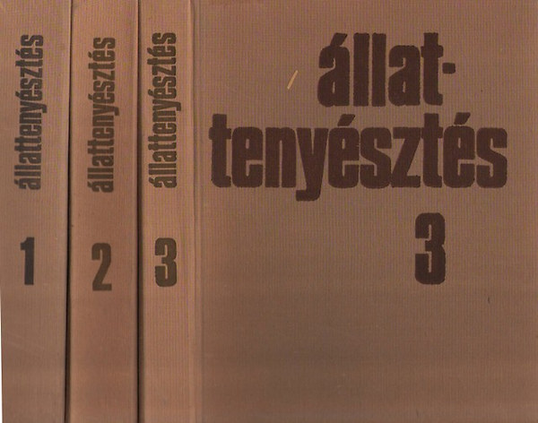 Dr. Horn Artr (szerk.) - llattenyszts I-III.