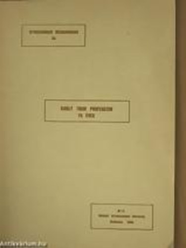 Király Tibor Professzor 70 éves - Kriminológiai Közlemények 33.