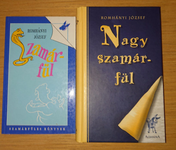 Romhányi József - 2 könyv Romhányi Józseftől: Szamárfül + Nagy szamárfül