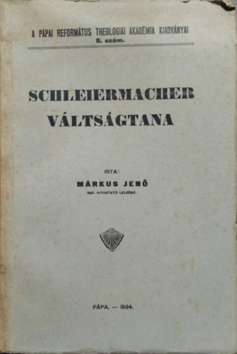 Mrkus Jen - Schleiermacher vltsgtana