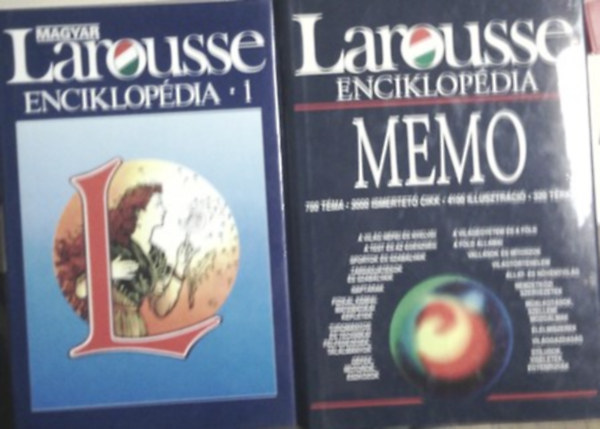 Magyar Larousse Enciklopdia I-III. + MEMO ktet
