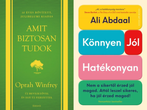 Oprah Winfrey Ali Abdaal - 2 ktet a sikerhez vezet trl: Knnyen, jl, hatkonyan - Nem a sikertl rzed jl magad. Attl leszel sikeres, ha jl rzed magad! + Amit biztosan tudok