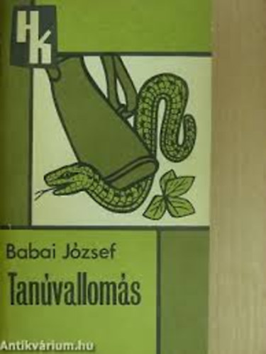 Babai J�zsef - Tan�vallom�s