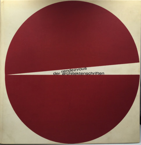 rendezvous der architektenschriften