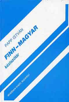 Papp Istv�n - Finn-magyar k�zisz�t�r