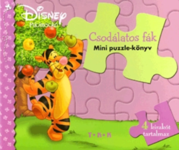 Walt Disney - Csod�latos f�k - mini puzzle-k�nyv