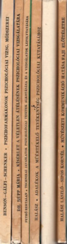 Dr. Peth� Bertalan, Hal�sz L�szl� Rupp M�ria - 6 db Pszichol�gia a gyakorlatban: 6 +  16 + 20 + 26 + 27 + 29 k�tetek