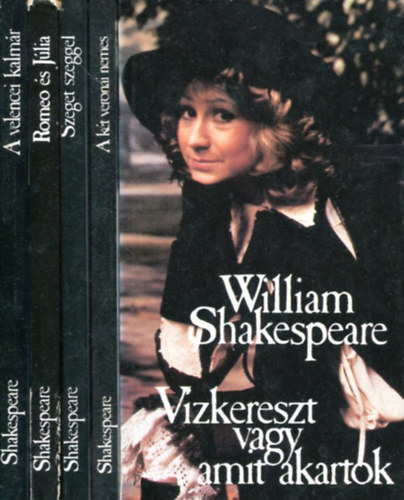 William Shakespeare - 5 db Shakespeare ktet (Eurpa)