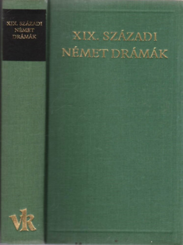 Eur�pa K�nyvkiad� - XIX. sz�zadi n�met dr�m�k