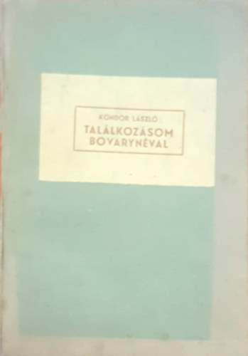 Kondor L�szl� - Tal�lkoz�som bovaryn�val