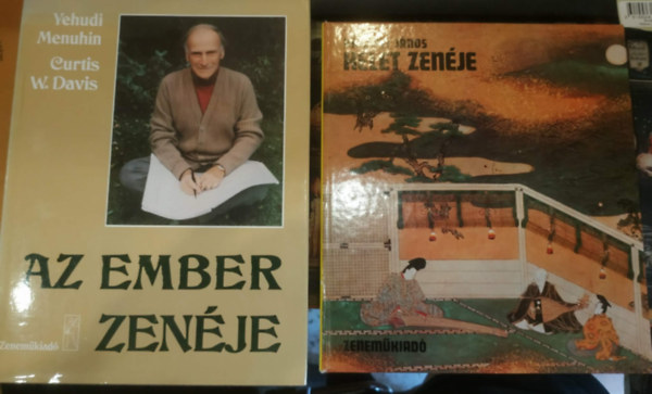 Curtis W. Davis, Kárpáti János Yehudi Menuhin - 2 db Az ember zenéje + Kelet zenéje