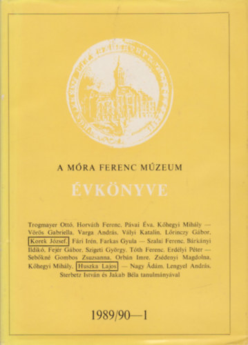 A M�ra Ferenc M�zeum �vk�nyve 1989/90-1