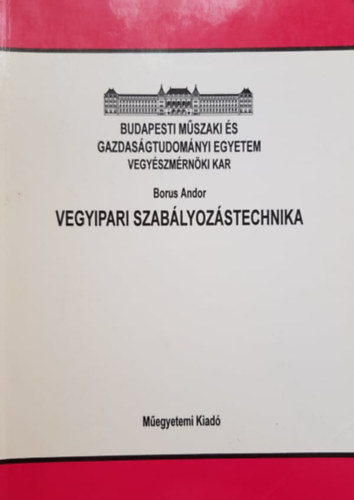 Vegyipari szablyozstechnika