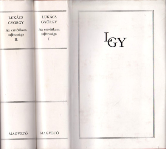 Luk�cs Gy�rgy - Az eszt�tikum saj�toss�ga I-II.