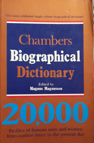 Magnus Magnusson - Chambers biographical dictionary