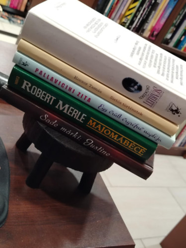 Merle Robert, Koczor Tamás, Audrey D. Milland Sade Márki - KÖNYVMENTŐ AJÁNLAT, 5 DB. Justine, avagy az erény meghurcoltatása, Majomábécé, Egy őrült őrgrófnő naplója, Sietős történetek, Scarlett örökében