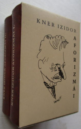 Kner Izidor aforizm�i I.-II. - minik�nyv (Vad�sz Mikl�s rajzaival)