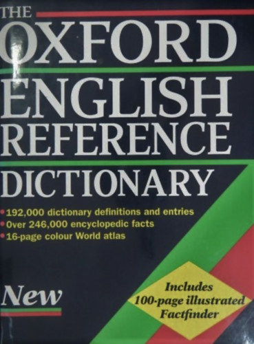 THE OXFORD ENGLISH REFERENCE DICTIONARY