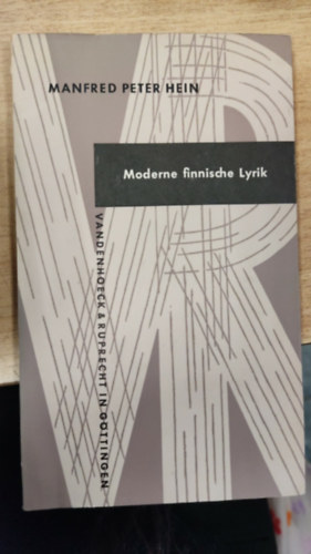 manfred peter hein - moderne finnische lyrik