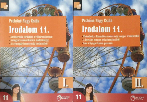 Pethőné Nagy Csilla - Irodalom 11. I-II. kötet