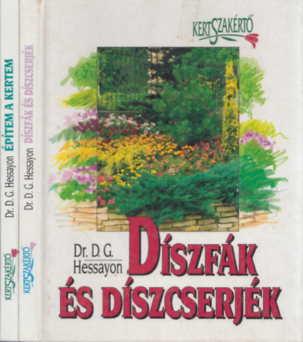 Szerző Dr. D. G. Hessayon Szerkesztő Garai Attila Fordító Neményi András - Díszfák és díszcserjék - Cseréj - Fák - Kúszónövények - Fenyőfélék - Szaporítás - A fák és cserjék felhasználása (Kertész-szakszótár) Színes fotókkal, rajzokkal gazdagon illusztrált kiadás