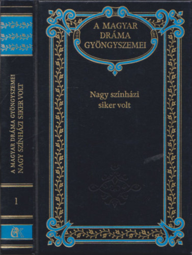 Kernyi Ferenc  (szerk.) - Nagy sznhzi siker volt (A magyar drma gyngyszemei 1.)