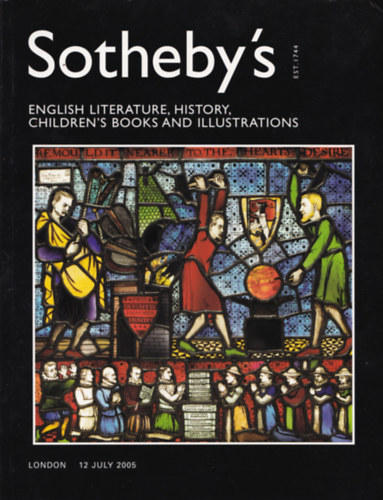 Sotheby's - English Literature, History, Children's Books and Illustrations.