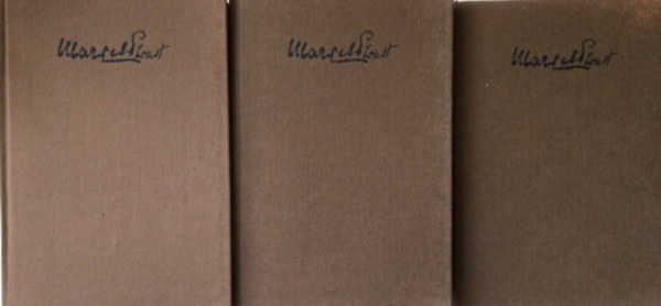 Marcel Proust - Az eltűnt idő nyomában 1-2. Swann/Bimbózó lányok árnyékában/Guermantes-ék