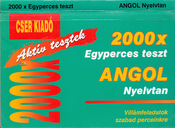 Susan Lawrwnce - Angol nyelvtan. 2000 x Egyperces teszt