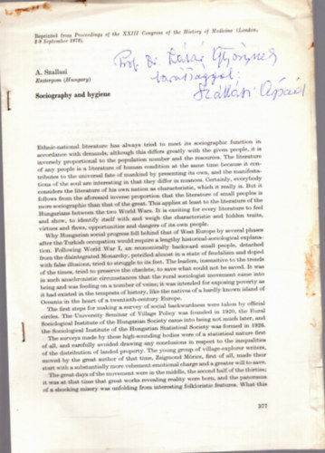 A. Szallasi - Sociography and hygiene (dedik�lt)