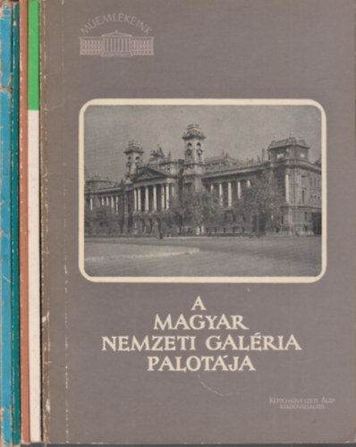 5 db. Memlkeink (A Magyar Nemzeti Galria palotja + Az egykori Budai Domonkos kolostor + A Nagykrt + A Margit-hd + Az Orszghz)