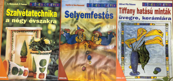 Massenkeil A.-Panesar P. - 3 db a Színes Ötletek hobbi könyvek sorozatból