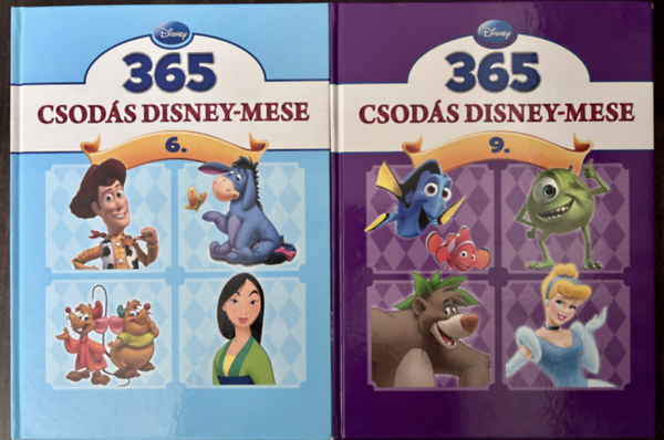 The Walt Disney Company - 2 db 365 csod�latos Disney-mese: 6., 9.