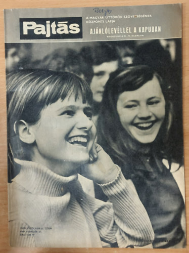 Vasv�ri Ferenc  (szerk.) - Pajt�s XXIV. �vfolyam, 8. sz�m (1969)