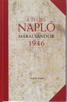 M�rai S�ndor - A teljes napl� - 1946