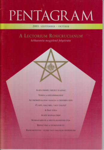 Ismeretlen - Pentagram - Lectorium Rosicrucianum