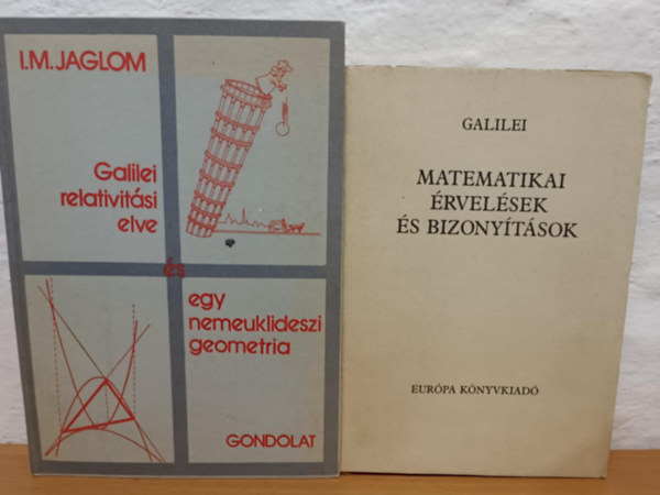 Galileo Galilei I. M. Jaglom - Matematikai knyvcsomag