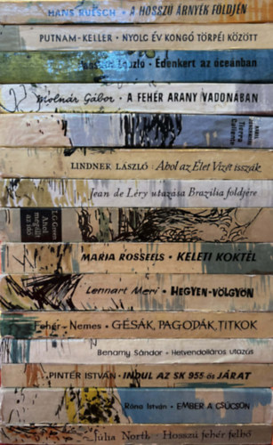 16 db k�nyv �tikalandok sorozatb�l