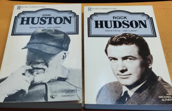 Michael Althen Stuart Kaminsky - John Huston (41) + Rock Hudson (93)(Heyne Filmbibliothek)(2 ktet)