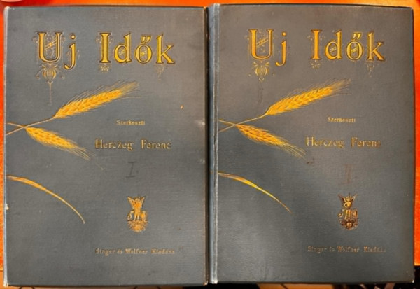 Herczeg Ferenc  (szerk) - Uj idk - XXIII. vfolyam I-II. ktet - 1916-1917